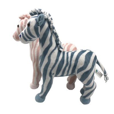 Animale di peluche zebrato